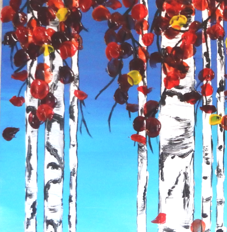 Bosco di betulle