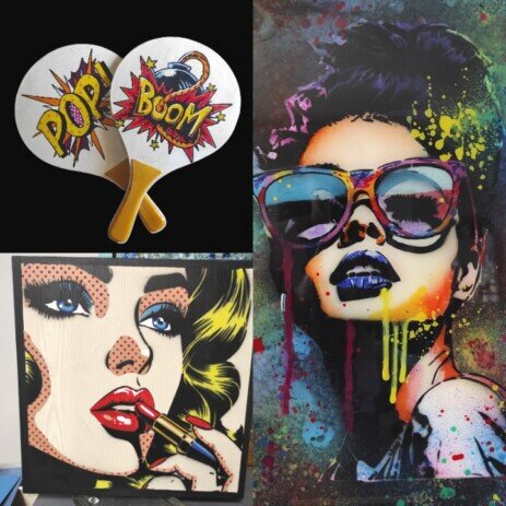 Le nostre opere in popart